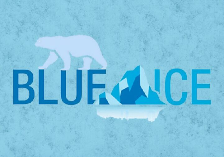 blue ice post logo